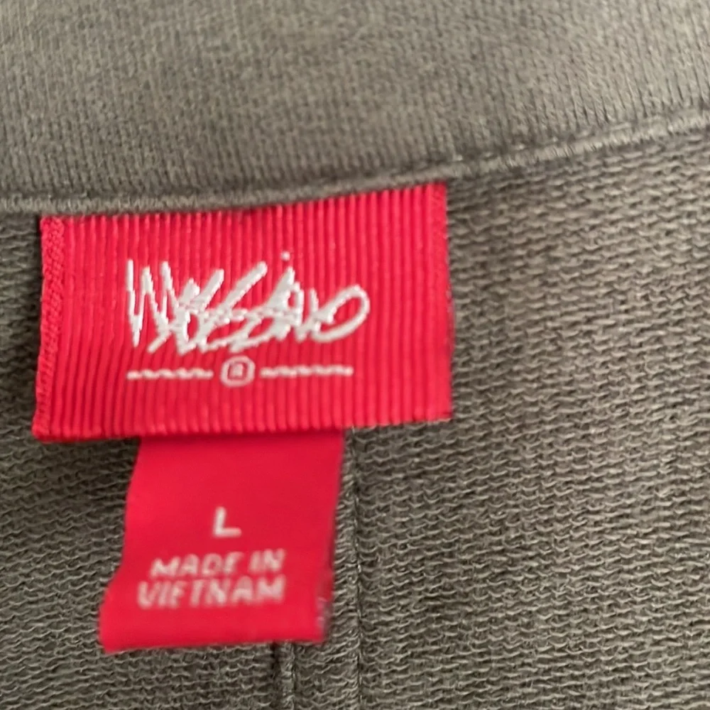 Mossimo Shacket- dark Taupe-Brown Short sleeves Half button Front pocket- Latge - Picture 6 of 10